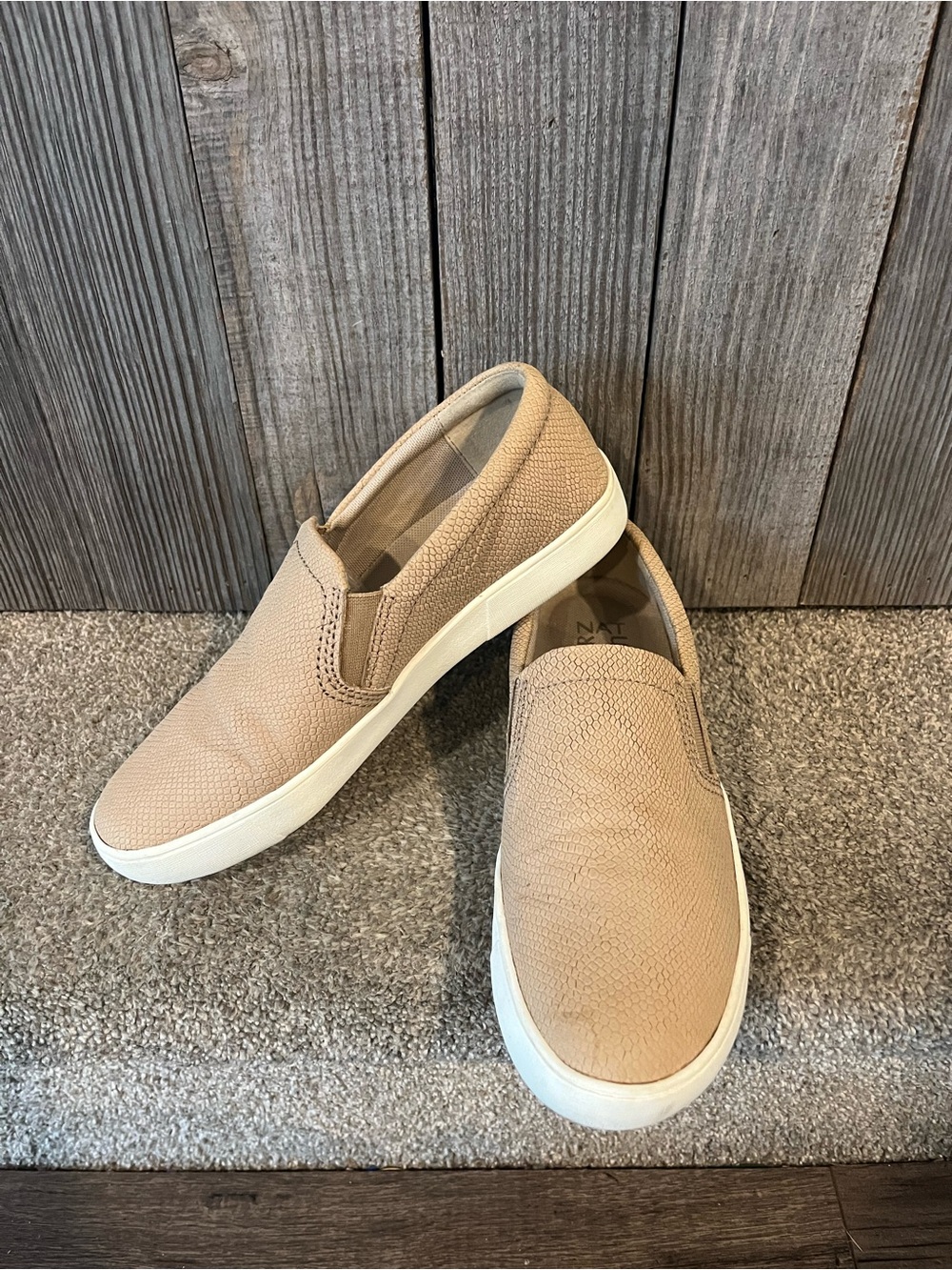 Naturalizer Women's Slip-On Sneakers in Taupe